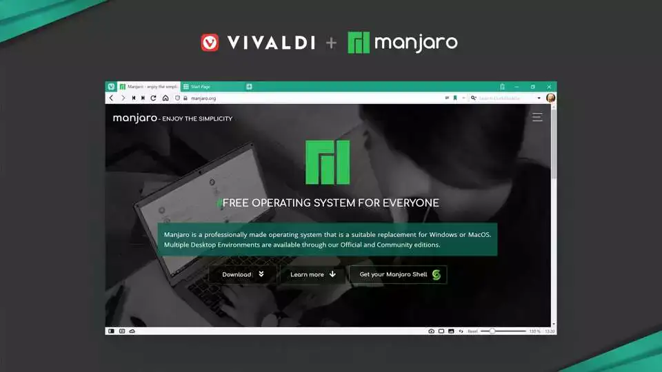 Vivaldi + Manjaro