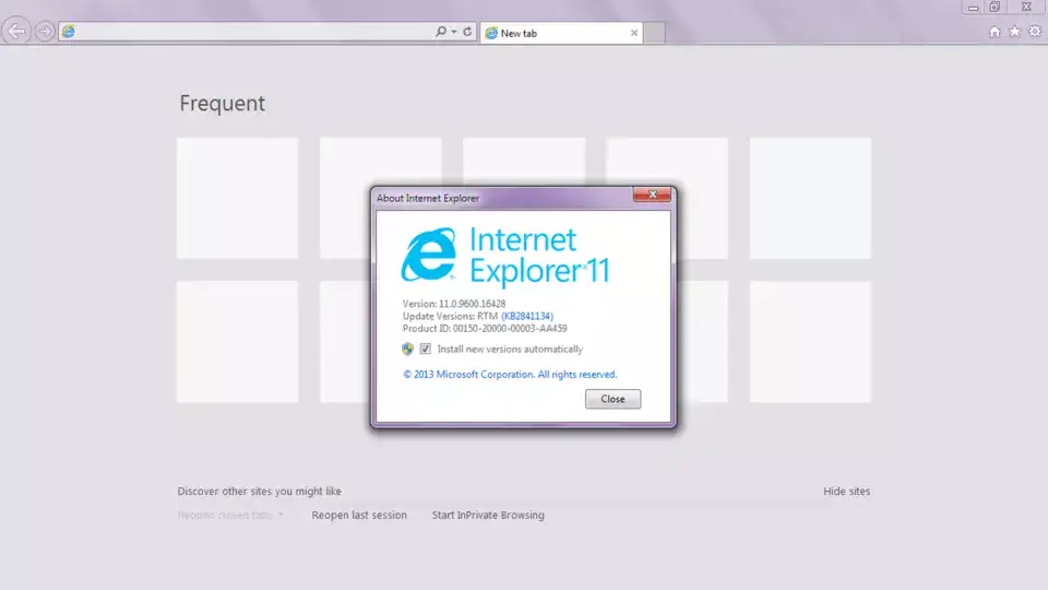Internet Explorer 11